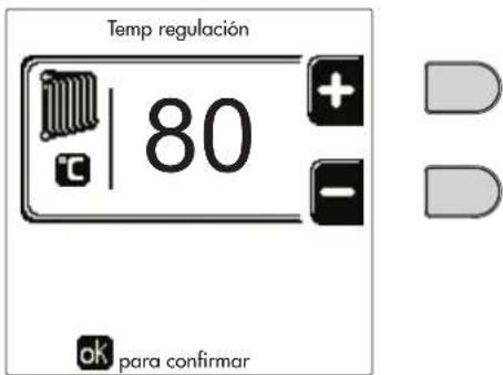 FERROLI Opera - Regulación de laTemperatura de calefacción - 2