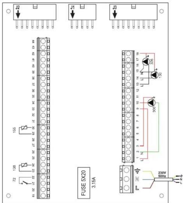 FERROLI Opera - - Electrical connections - 1