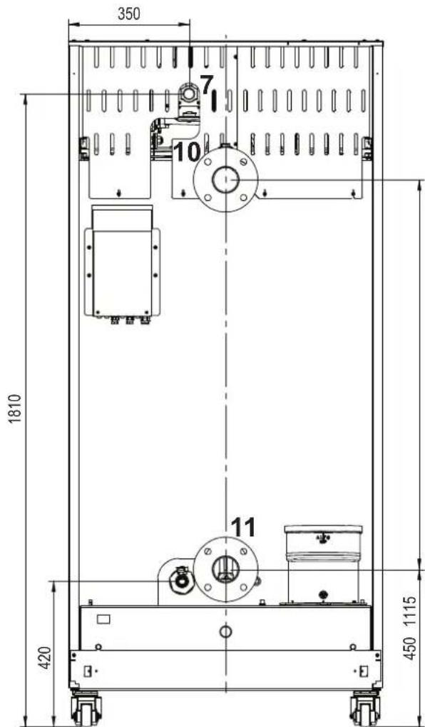 FERROLI Opera - Views for the model 160 and 220 - 6