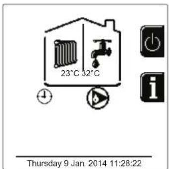 FERROLI Opera - DHW circuit (with optional hot water tank installed) - 1