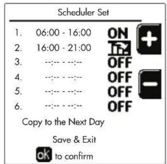 FERROLI Opera - Time programming - 12