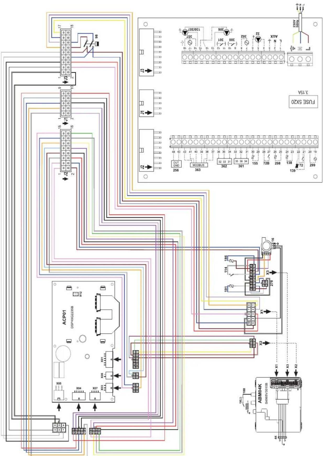 FERROLI Opera - Wiring diagrams - 4
