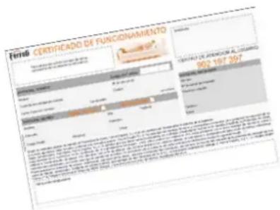 FERROLI Atlas D ECO 34 COND SI UNIT - Certificado de garantia - 1