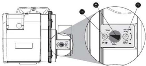 FERROLI Atlas D ECO 34 COND SI UNIT - Regolazione serranda aria - 1