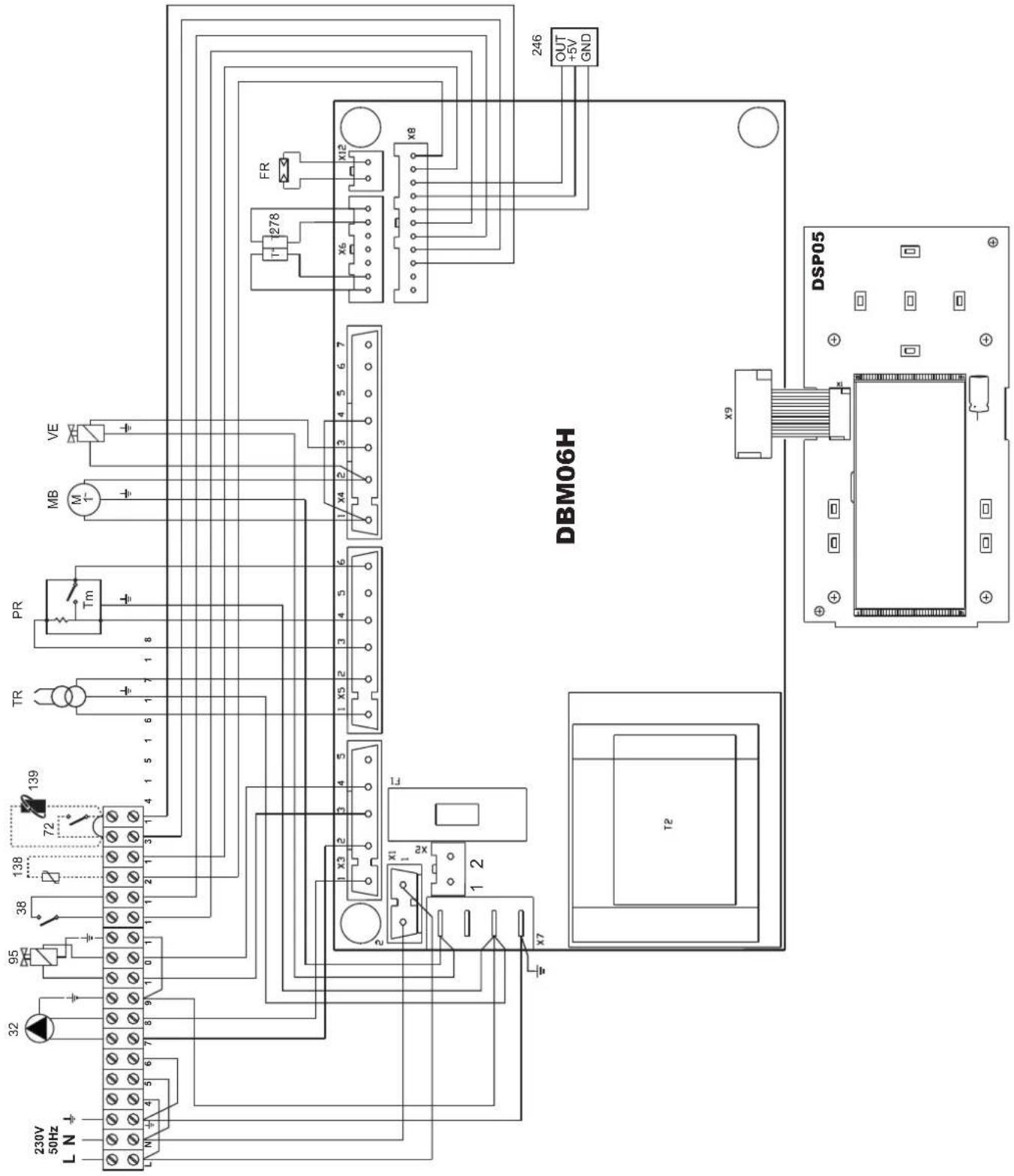 FERROLI Atlas D ECO 34 COND SI UNIT - Schakelschema - 1