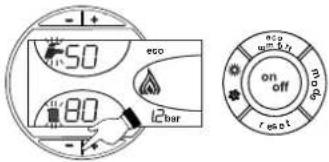 FERROLI Atlas D ECO 34 COND SI UNIT - TEST mode activation - 1