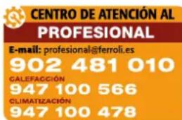 FERROLI Atlas D ECO 34 COND SI UNIT - Jefaturas Regionales de Ventas - 1
