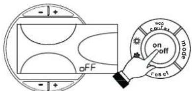 FERROLI Atlas D ECO 34 COND SI UNIT - Turning the boiler off - 1