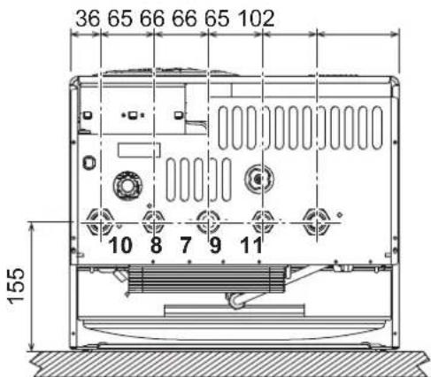 FERROLI DIVAtech D LN C24 - Dimensioni e attacchi - 4
