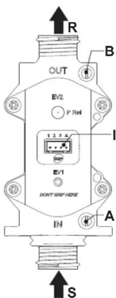 FERROLI DIVAtech D LN C24 - Checking of gas pressure values and adjustment with limited range - 1
