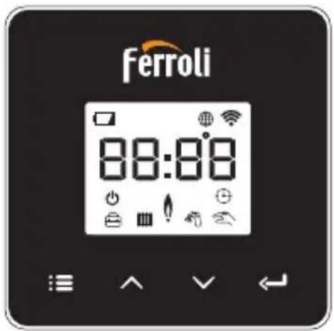 FERROLI Connect - Pulsanti e lcone - 1