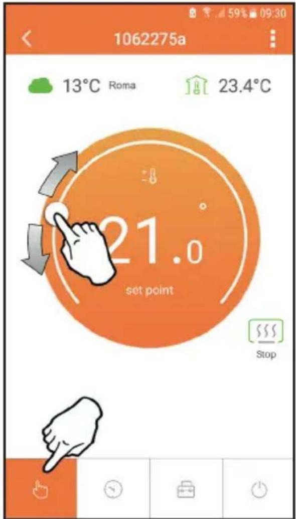 FERROLI Connect - Modalità manuale - 1
