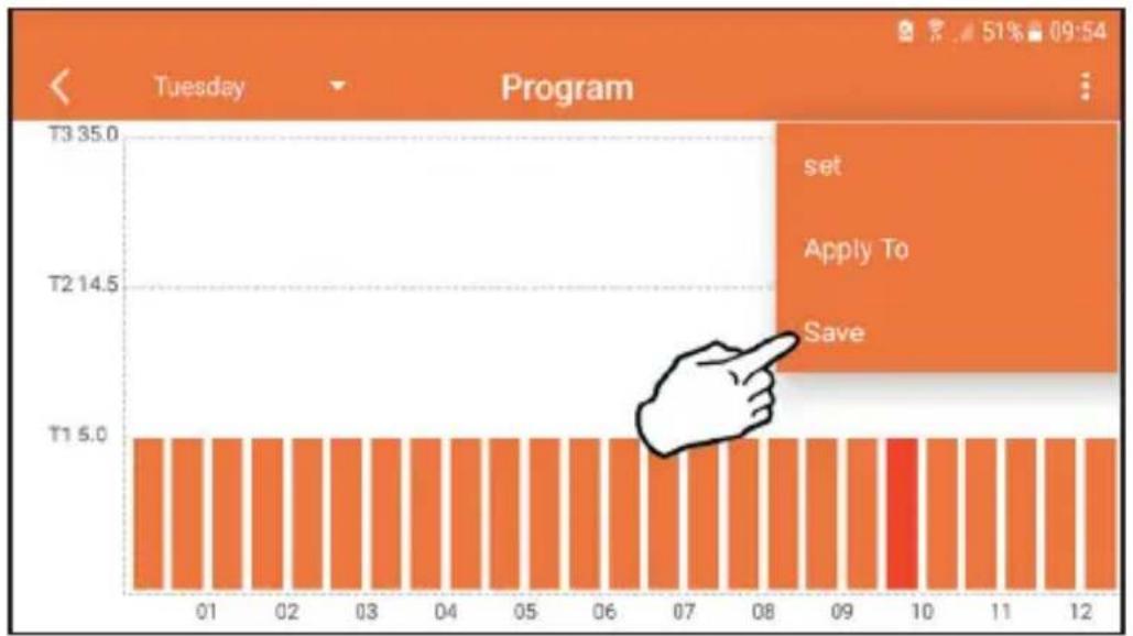FERROLI Connect - Tryb „Programowanie tygodniowe" - 6