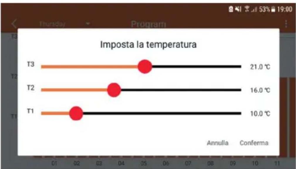 FERROLI Connect - Mode « Programmation hebdomadaire » - 4