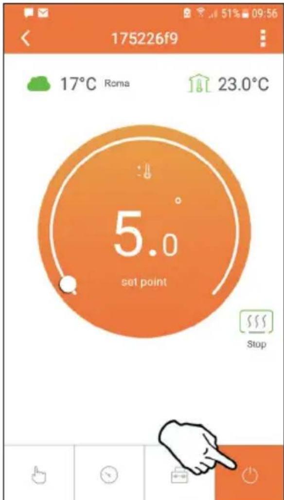 FERROLI Connect - Thermostat mode off - 1