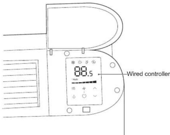 FERROLI Jolly Top - Installation position of wired controller - 2