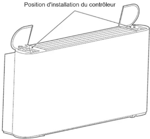 FERROLI Jolly Top - Position d'installation du contrôleur filaire - 1