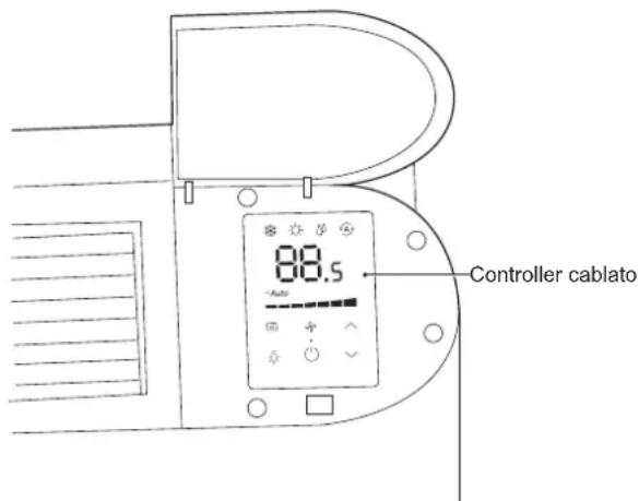 FERROLI Jolly Top - Posizione di installazione del controller cablato - 2