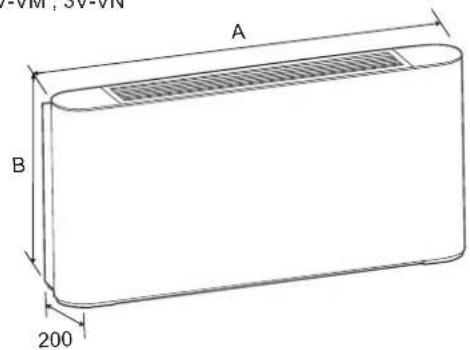 FERROLI Jolly Top - Dimensions - 1