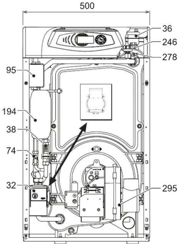FERROLI Atlas D Eco Si Unit - Diagnostiek circulatiepomp (mod. PARA) - 2