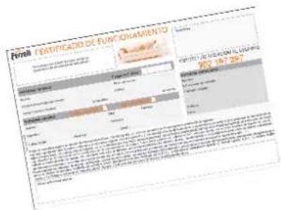 FERROLI Atlas D Eco Si Unit - Certificado de garantía - 1