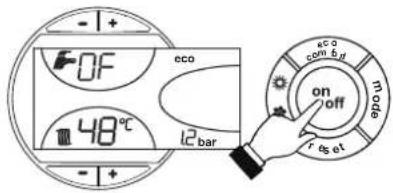 FERROLI Atlas D Eco Si Unit - Wyłączenie kotła - 2