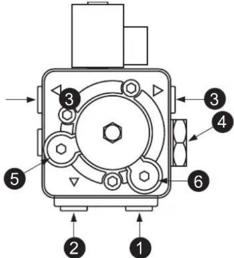 FERROLI Atlas D Eco Si Unit - Regulación de la presión de la bomba - 1