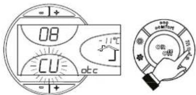 FERROLI Atlas D Eco Si Unit - Curva de compensación y desplazamiento de las curvas - 1
