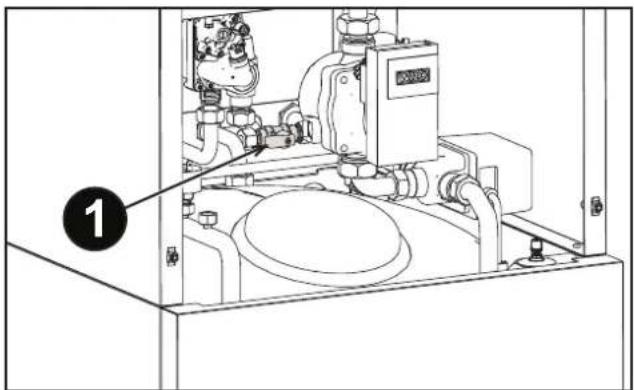 FERROLI Bluehelix B S 32 K 100 - System water pressure adjustment - 1