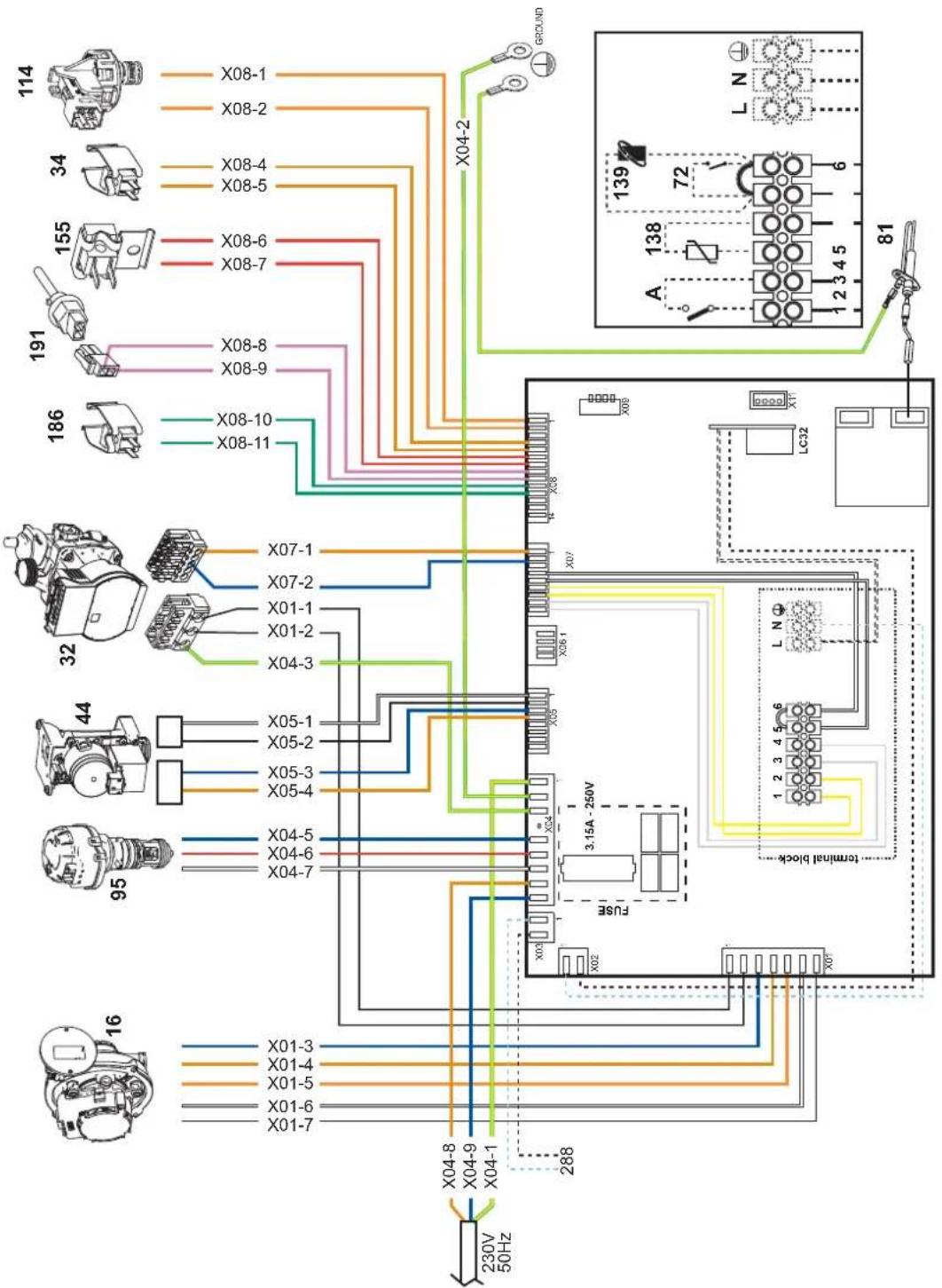 FERROLI Bluehelix Top RRT K 50 - Légende fig. 44 - 1
