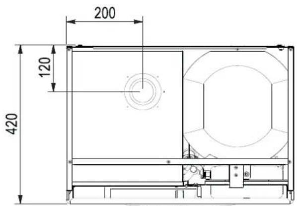 FERROLI Bluehelix Top RRT K 50 - Dimensions et raccords - 3