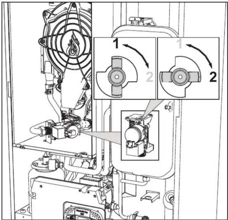 FERROLI Bluehelix Top RRT K 50 - ASSUREZ-VOUS QUE LE PANNEAU AVANT DE LA CHAMBRE DE COMBUSTION ÉTANCHE EST FERMÉ ET QUE LES CONDUITS D'ASPIRATION/ÉVACUATION DES FUMÉES SONT ENTIÈREMENT ASSEMBLÉS - 1