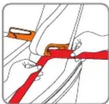 Foppapedretti Tourist - Installation with the vehicle 3-point seat belt. - 1