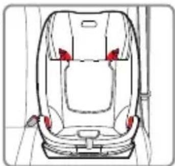Foppapedretti Tourist - Installazione del seggiolino auto del Gruppo II/III per bambini di peso compreso tra 15 e 36 kg, con la cintura di sicurezza a tre puniti - 1