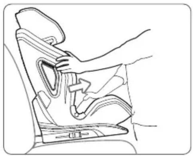 Foppapedretti Tourist - Removing the car seat - 2