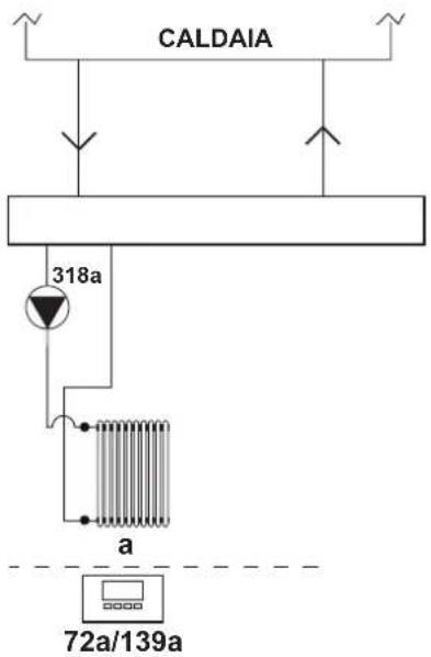 FERROLI FZ4 - - Stand alone 2: Generator without Opentherm protocol (ON/OFF) with temperature control - 3