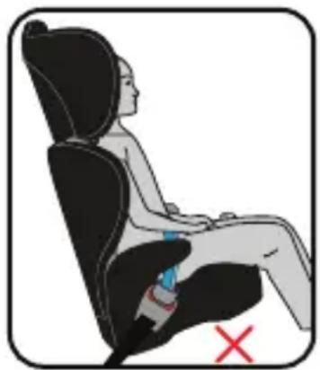 Foppapedretti Clever - Pasante dela tirante del asiento elevador (J) - 2