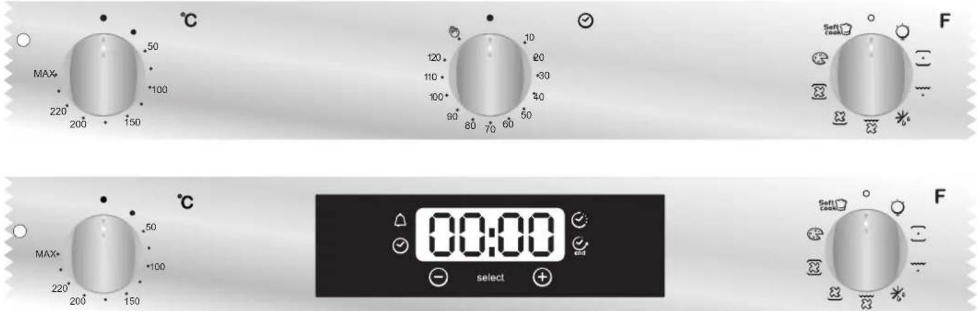 ROSIERES RFZ 327 IN - POPIS DISPLEJE - 1