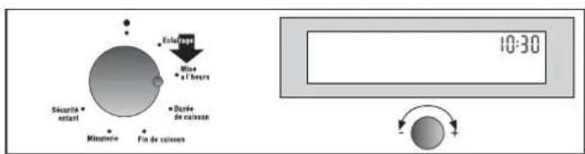 ROSIERES RFI 4553 MIN - • CLOCK SETTING - 1