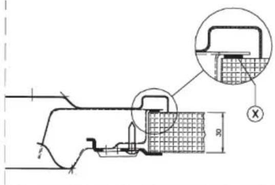 ROSIERES RTG 95 SQF IN - Elektrische kookplaten/Glaskeramik verwarmings-elementen - 96