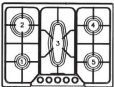 ROSIERES RTG 95 SQF IN - Adaptação a diversostips de gás - 41