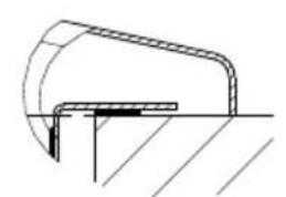 ROSIERES RTG 95 SQF IN - Elektrische kookplaten/Glaskeramik verwarmings-elementen - 115