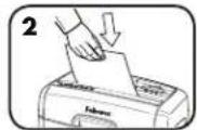 FELLOWES Powershred 8CX - MISE EN GARDE : IMPORTANTES CONSIGNES DE SÉCURITÉ — À lire avant d'utiliser! - 9