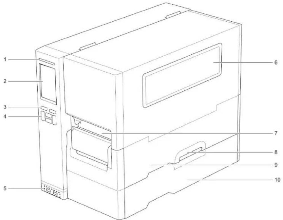 BROTHER TJ4422TN - Vue avant - 2