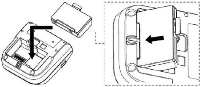 BROTHER RJ3055WB - Avertissement de sécurité relatif à la batterie : - 1