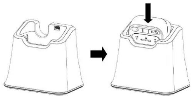 BROTHER RJ3055WB - Utilisation du socle de charge 1 baie (en option) - 1