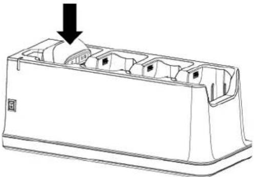 BROTHER RJ3055WB - Utilisation du socle de charge à batteries 4 baies (en option) - 3