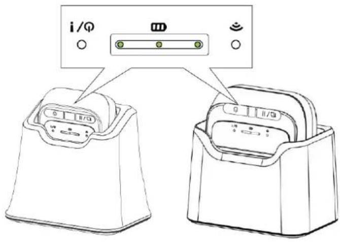 BROTHER RJ3055WB - Utilisation du socle de charge 1 baie (en option) - 4