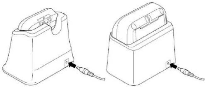 BROTHER RJ3055WB - Utilisation du socle de charge 1 baie (en option) - 2