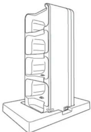 BROTHER RJ3055WB - Utilisation du socle de charge à batteries 4 baies (en option) - 1